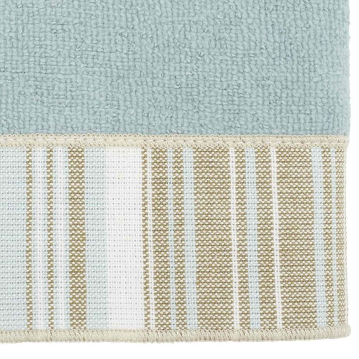 Avanti Linens - Juego de Toallas de 3 Piezas, algodón Suave y Absorbente, decoración Costera del hogar (por The Sea Collection, Mineral)