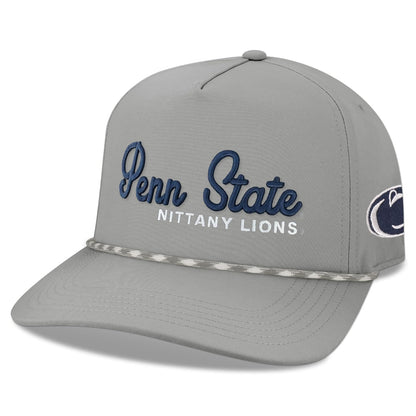 Legacy NCAA Officially Licensed Rope Hat, Lightweight Cap for Men & Women, Caddy, One Size Fits Most, Snapback Closure - Penn State Nittany Lions