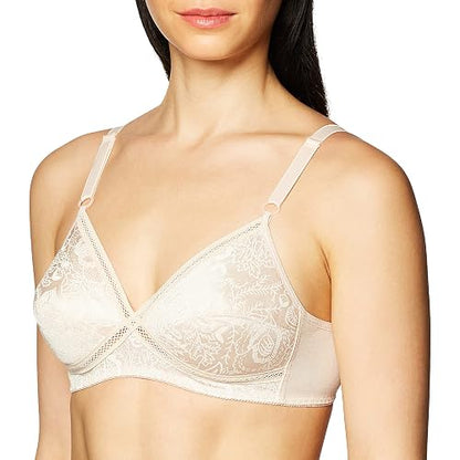 Hanes Bra de Cobertura Completa Tipo Criss Cross sin Varillas