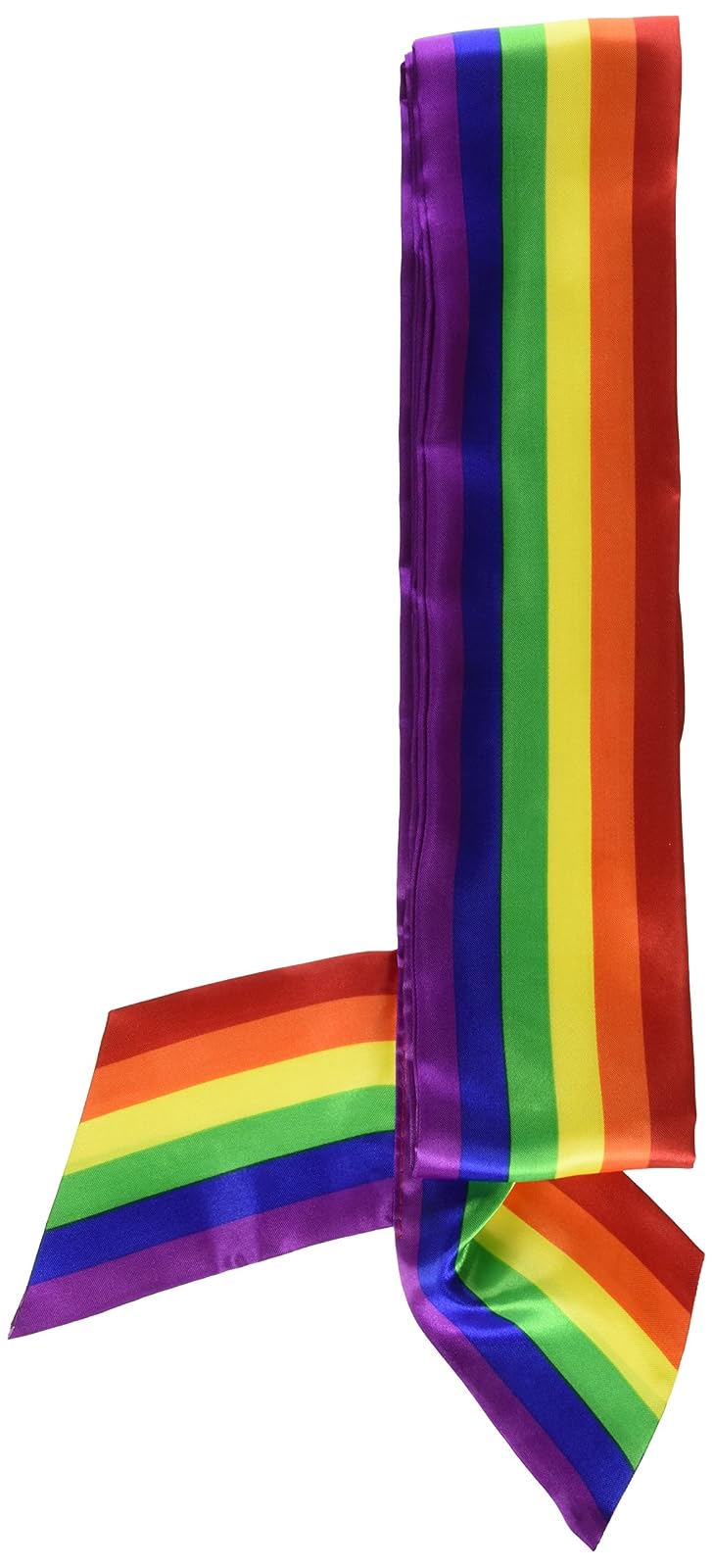 Beistle 60538 Rainbow Satin Sash, 33 by 4 inch