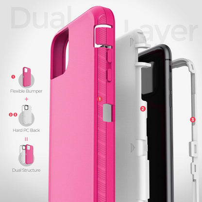 ORIbox - Funda Compatible con iPhone 11 Pro, Resistente a los Golpes y caídas
