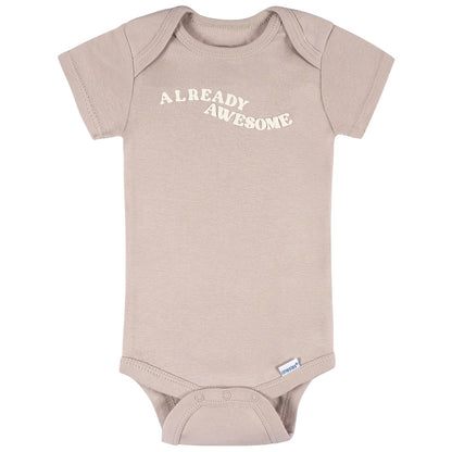ONESIES Unisex-baby 8-pack Short Sleeve Mix & Match Bodysuits Body de manga corta bebés unisex