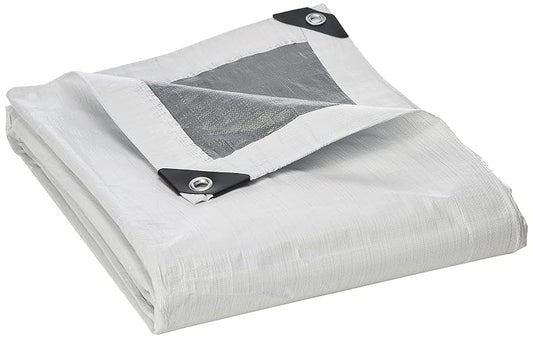 Surtek LR3X3B Lona Reforzada, 3 X 3 m, color blanco