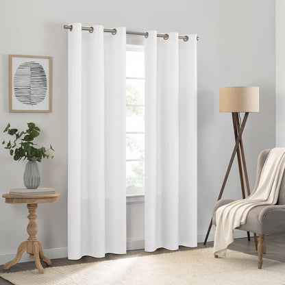 Eclipse Kendall Panel de Cortina Blackout Térmica - Blanco - 106.7An x 213.4Al cm (1 Paneles)
