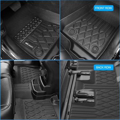 Nilight TPE - Alfombrillas para Ford F150 F-150 SuperCrew Crew | 2010, 2011, 2012, 2013, 2014 - Revestimientos de piso resistentes para todo tipo de clima