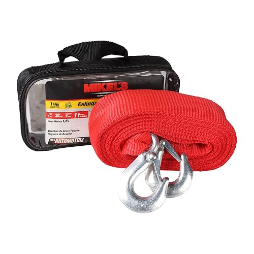 MIKEL´S Eslinga remolcadora 2”, 1.5 Ton, 4 MTS