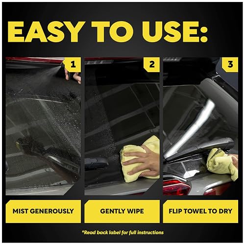 Meguiar's Ultimate Quik Detailer en Spray para Automóvil, Negro, 24 oz, G201024