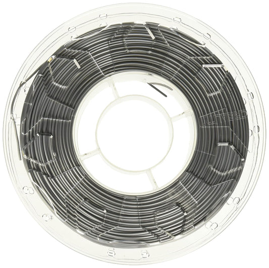 Creality CR Filamento PLA 1,75 mm 1kg para Impresora 3D, Tenacidad Mejorada sin Deformación, Precisión Dimensional ±0,03 mm, Apto para Impresora 3D FDM, Plata