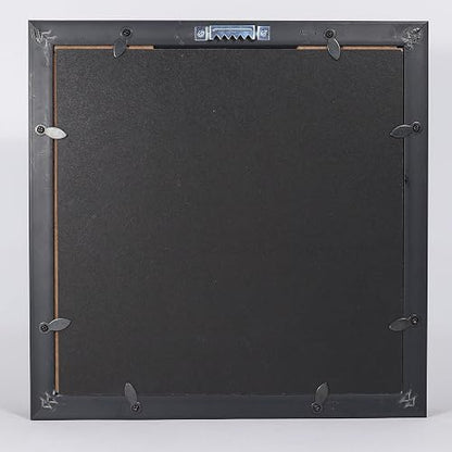 Lawrence Frames - Soporte de corcho Shadow Box para vino, 10 x 10, negro