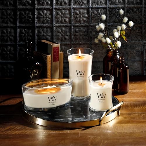 Virginia Candle Company Woodwick Vela Vainilla en Tarro Mediano