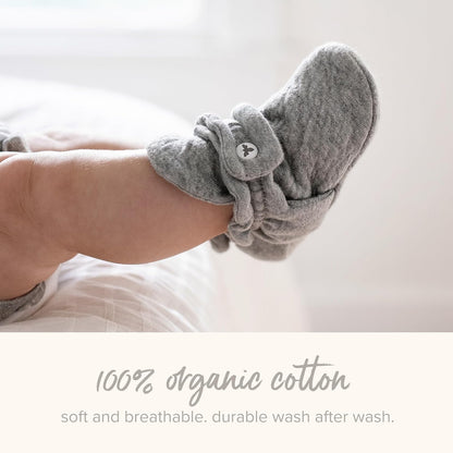 Burt's Bees Baby - Calcetín unisex de género neutro para edades de 0 a 9 meses