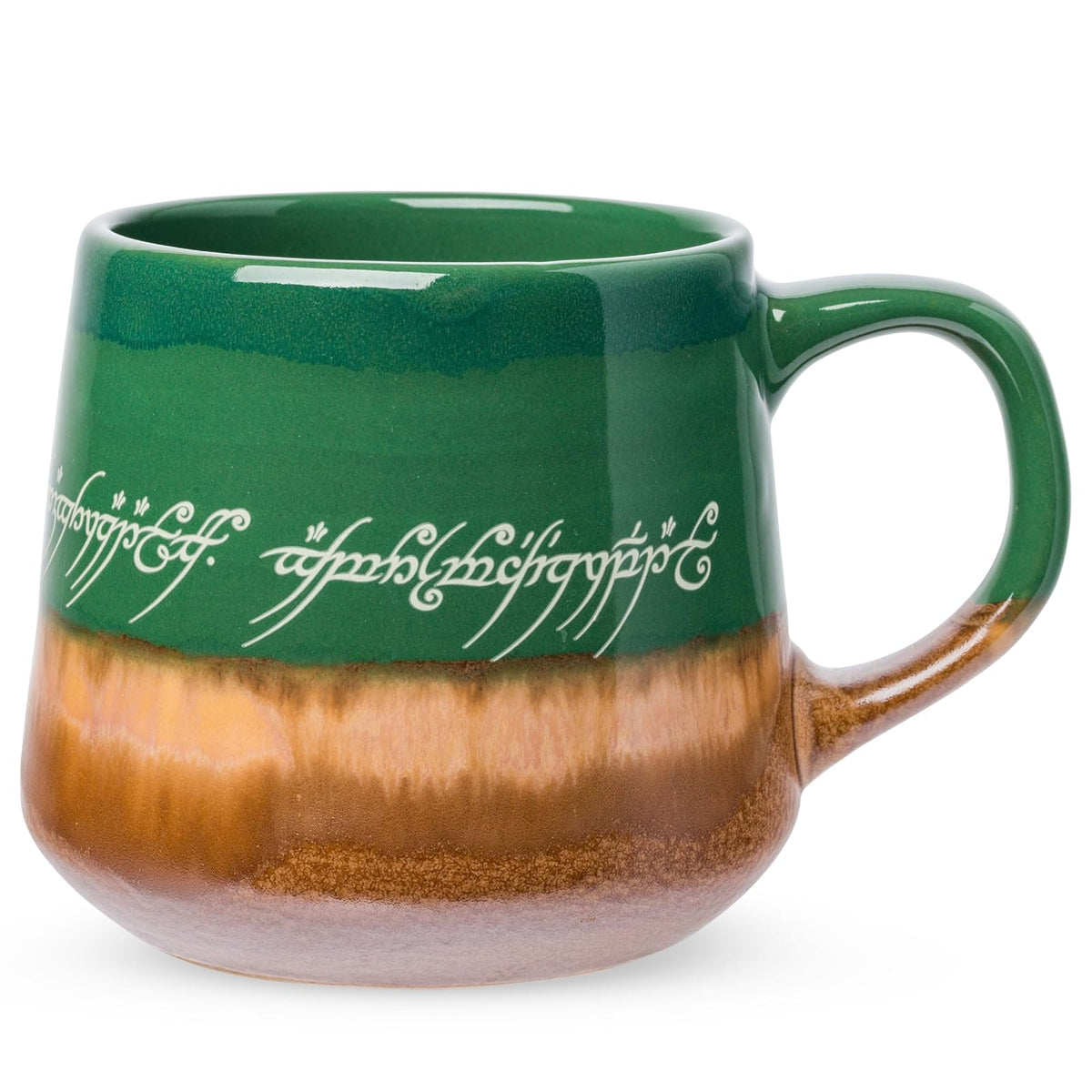 Silver Buffalo Taza de Cerámica Care Bears Corazón Arcoíris 20 oz - 14 Ounces - Verde - café - Multi