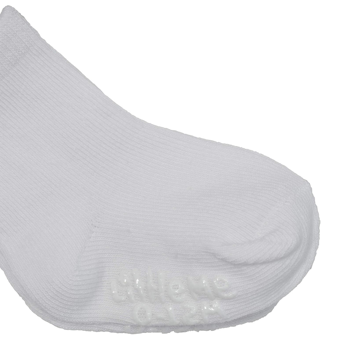 Little Me - Calcetines para bebé (20 pares, 0-12/12-24 meses), color blanco