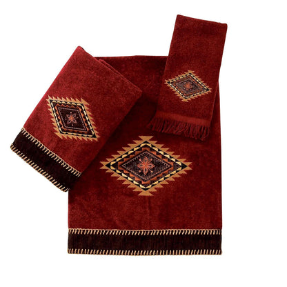 Avanti Linens Mojave - Toalla de baño, Ladrillo, Fingertip Towel, 1