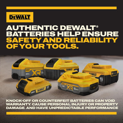 DEWALT Powerstack - Kit de Arranque de batería de 20 V máximo, Recargable, 5 Ah, Iones de Litio (DCBP520C)