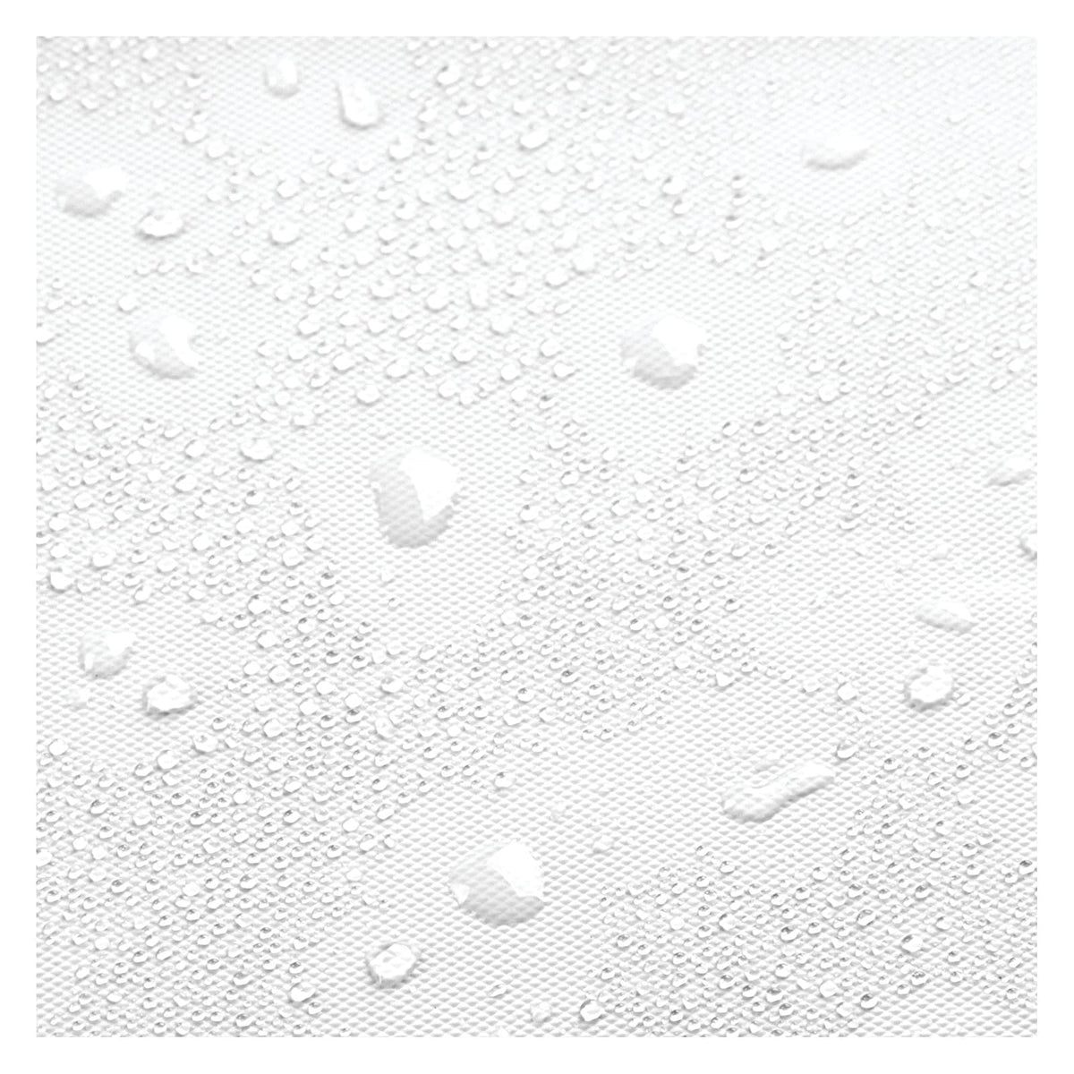 InterDesign forro libre de moho PEVA calibre 3 para ducha, 72 x 72 (183 cm x 183 cm), blanco