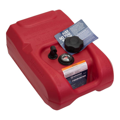 Attwood Depósitos de Combustible portátiles certificados Epa - 3 Gallon - Paquete individual