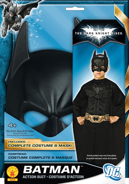 Batman Action Suit Set Costume for Kids