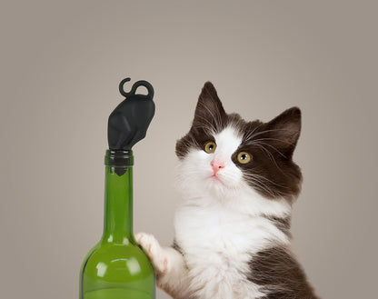 Fred STOP KITTY Wine Bottle Stopper