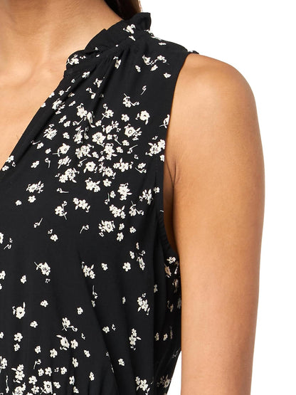 GAP Vestido sin Mangas con Cuello Dividido Vestido Informal para Mujer