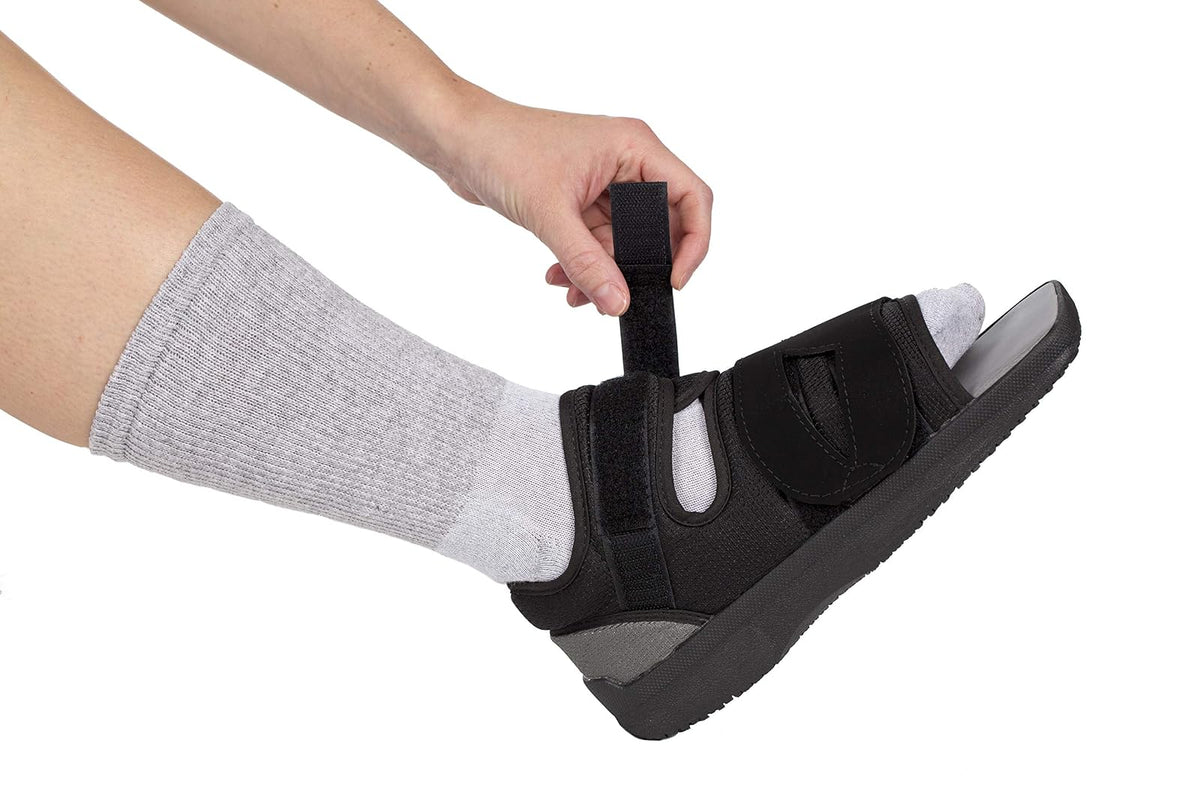United Ortho Zapato Ortopédico Ajustable para Recuperación Postoperatoria Talla L