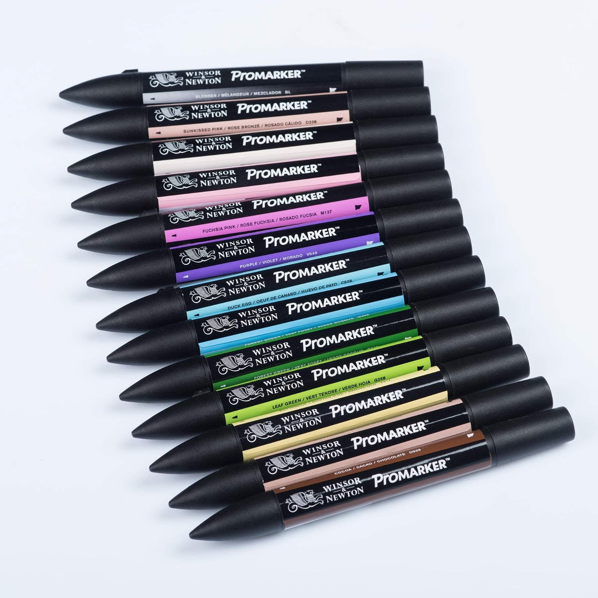 Winsor & Newton Promarker Marcador, Rojo (Burgundy 075), 1 Unidad