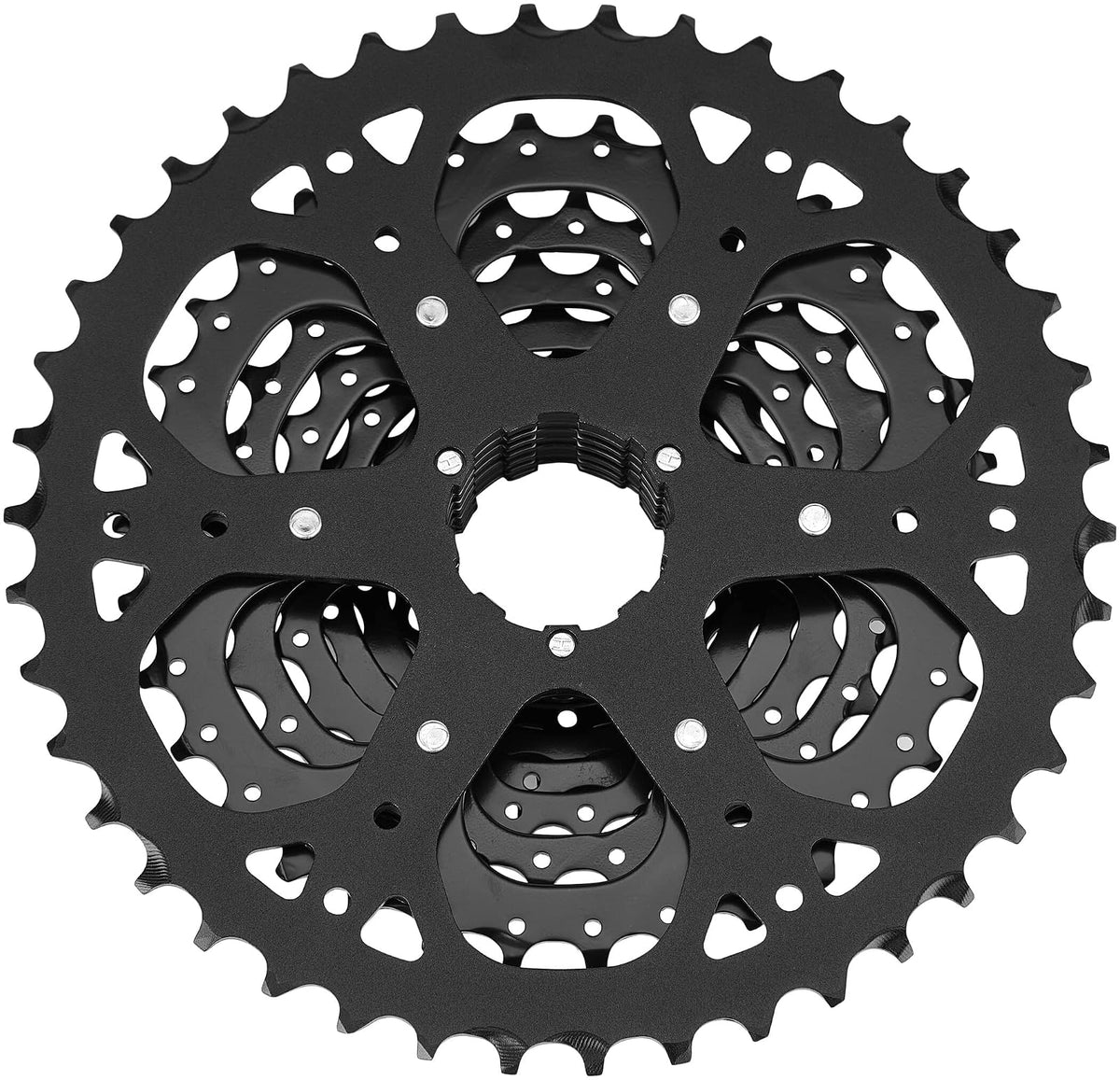 MICROSHIFT Cassette CS-H093A 9V 11-42T MTB Aluminio/Acero Negro