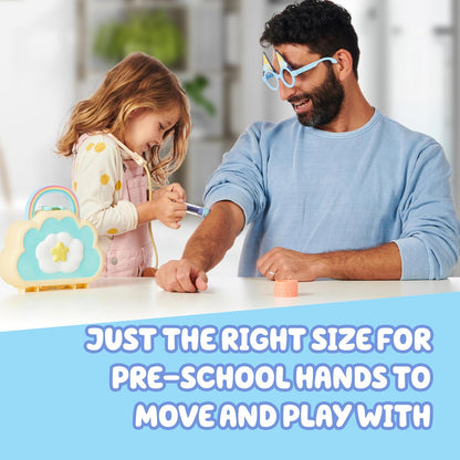 Bluey Cloud Bag - Juego de Juguetes con 7 Piezas de Juego