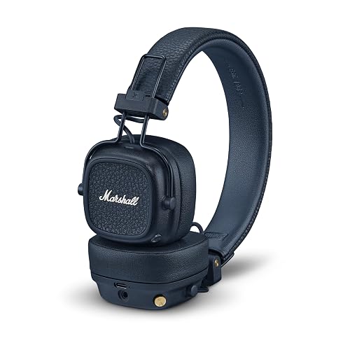 Marshall Major V Audífonos Inalámbricos Bluetooth - Azul Medianoche