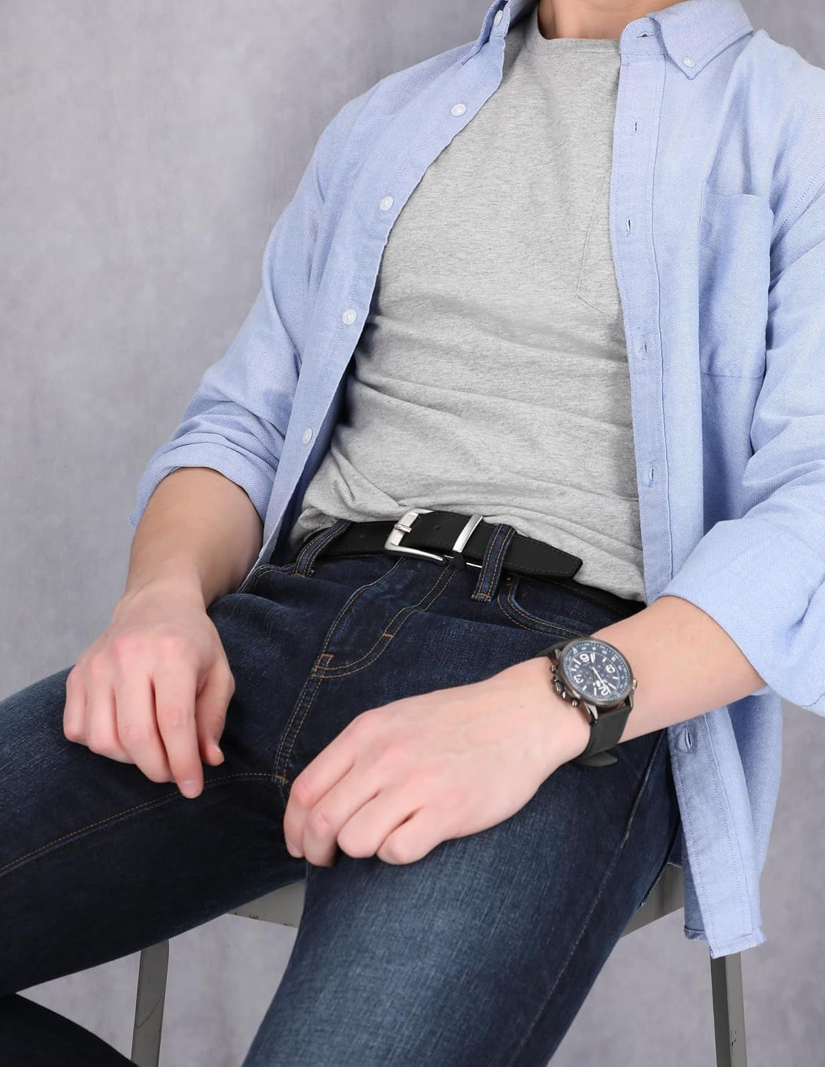 Timberland Cinturón reversible de piel clásica. Cinturón para Hombre