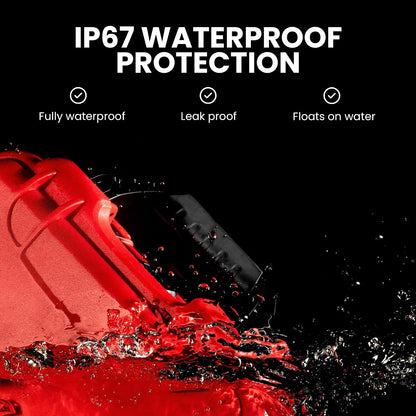 Nanuk - Equipo de supervivencia resistente al polvo y a los impactos - aspiradora - Rojo