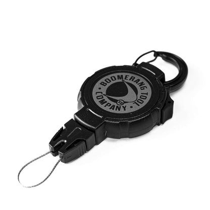 Boomerang Scuba Diving Retractable Gear Tethers with a Kevlar Cord and Universal End Fitting - Great for Scuba Diving Gauges, Flashlights, Cameras and More - Made in The USA