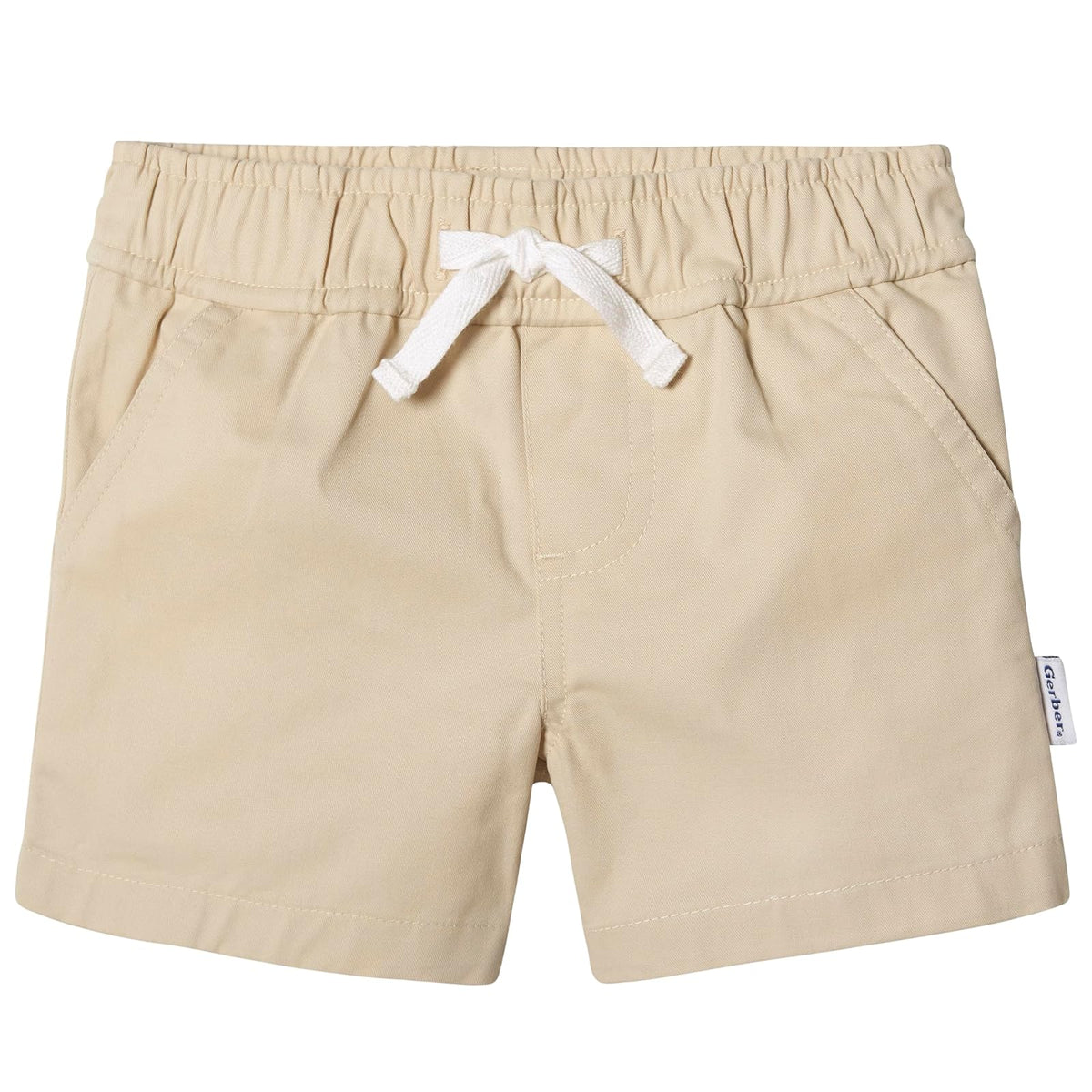 Gerber Baby Toddler Unisex Stretch Chino Shorts Pantalones Cortos Unisex bebé