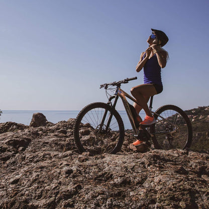 Look Cycle - Geo Trail Grip Bicycle Pedals - Flat Pedals - Reliability, Comfort and Durability - Slip-Proof Safety - Innovative Activ Grip Rubber - High-Performance MTB Bike Pedal