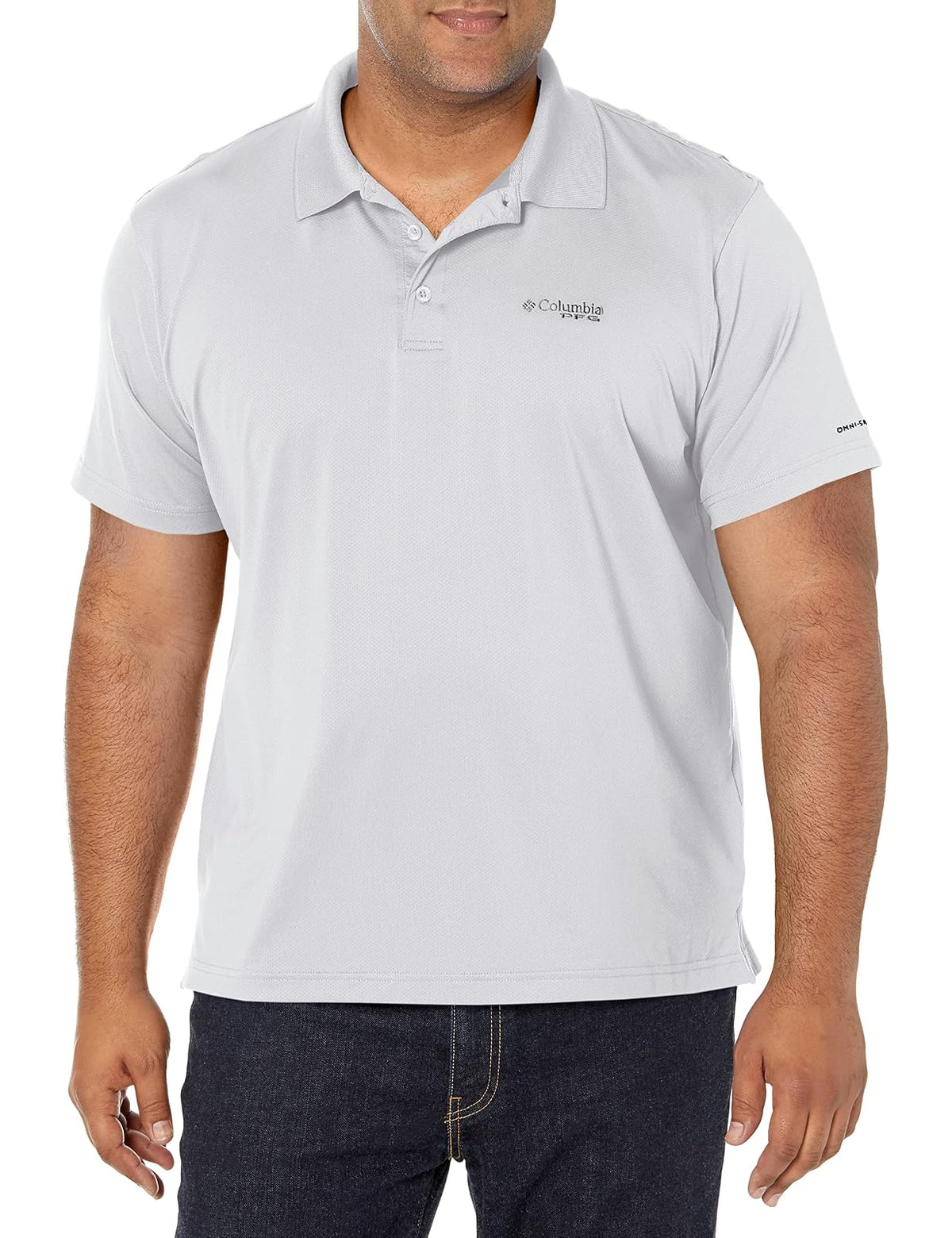 Columbia Low Drag Offshore Polo para Hombre - Gris (Cool Grey) - XL