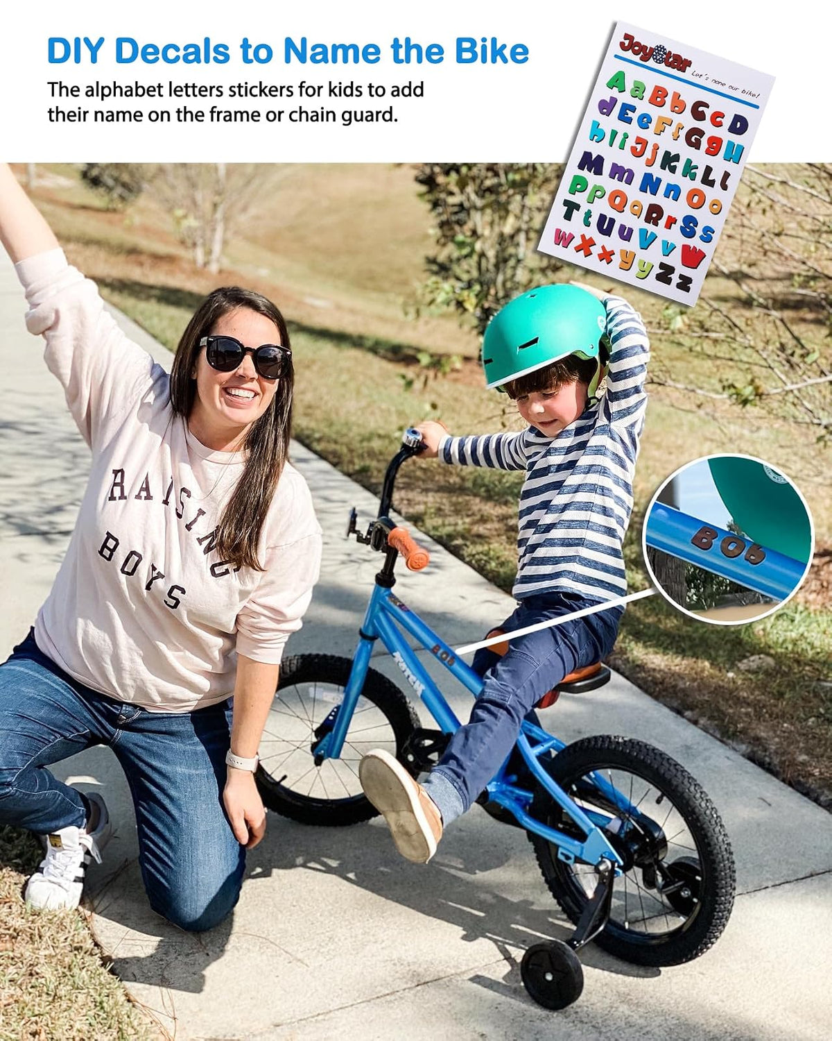 JOYSTAR - Bicicleta infantil para niños de 2 a 12 años y niñas, de 12 a 20 pulgadas estilo BMX para niños con ruedas de entrenamiento, bicicleta para niños y niños, varios colores