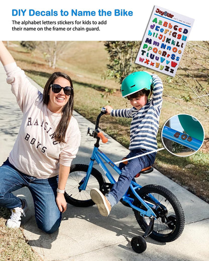 JOYSTAR - Bicicleta infantil para niños de 2 a 12 años y niñas, de 12 a 20 pulgadas estilo BMX para niños con ruedas de entrenamiento, bicicleta para niños y niños, varios colores