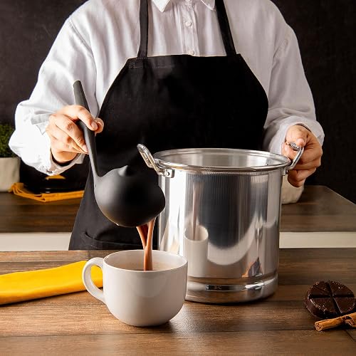 Vasconia | Vaporera 7 Litros Aluminio con Tapa de Vidrio y Rejilla 22cm | 100% aluminio, asas remachadas, pomo baquelita, calor uniforme, ahorro gas, certificado NOM, gran capacidad, cocina saludable