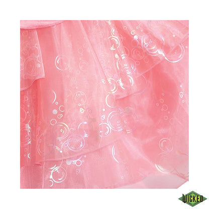 Disguise Wicked Glinda - Disfraz oficial de lujo de Glinda rosa malvada para mujer, talla 8-10