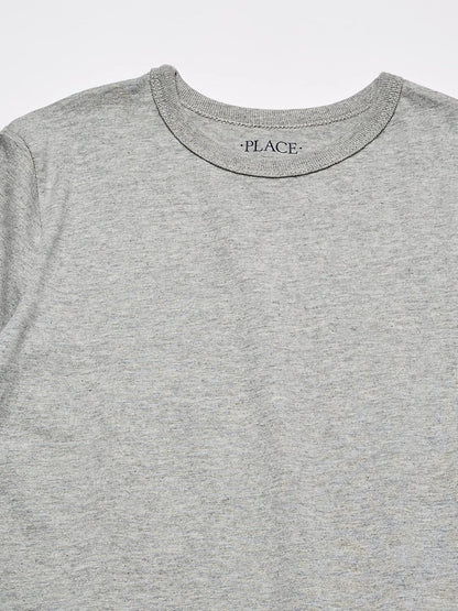 The Children's Place Camiseta básica para niños, Paquete de 3 Camiseta para Niños