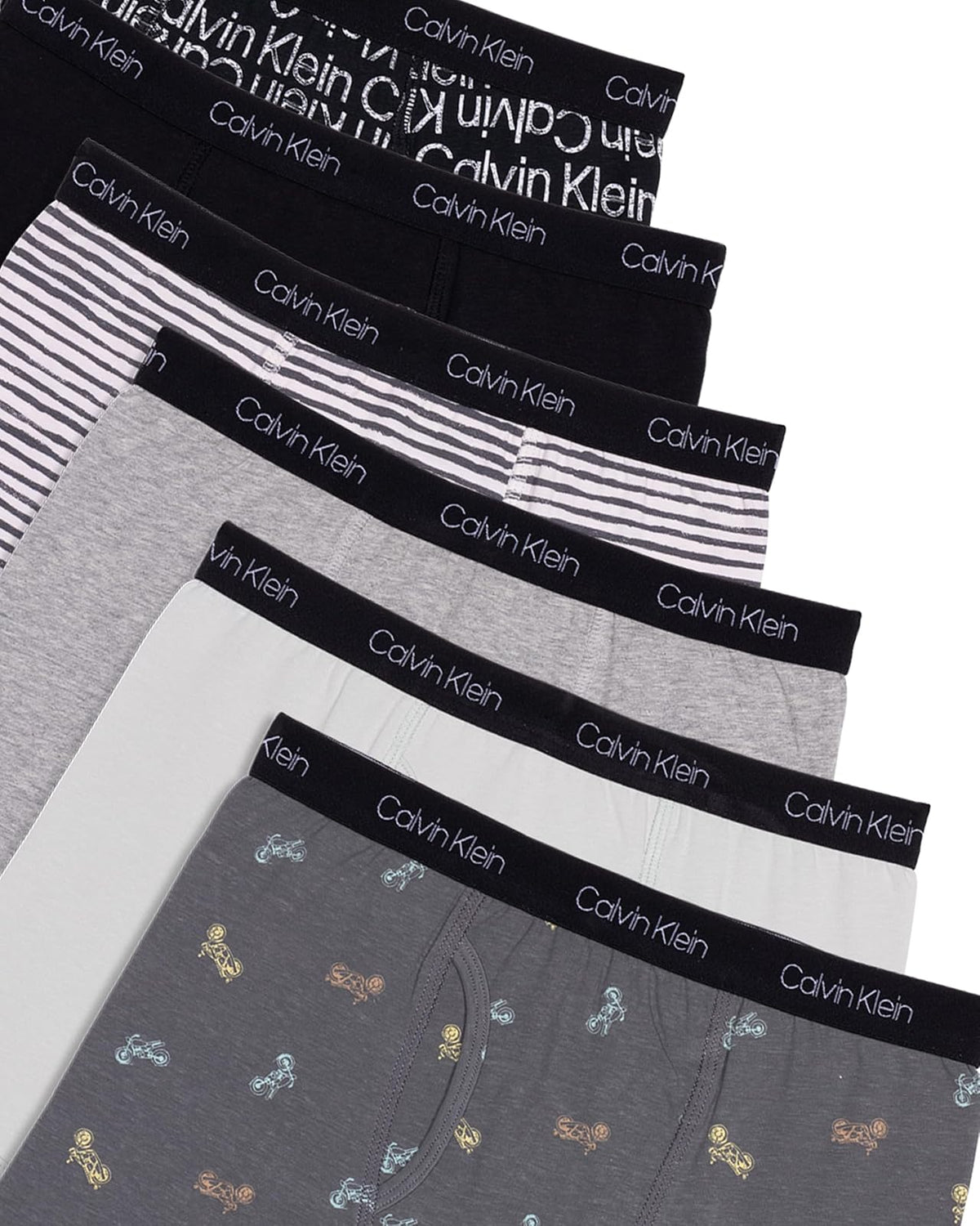 Calvin Klein 6 Pack Boxer Breif Ropa Interior de Hombres Niños