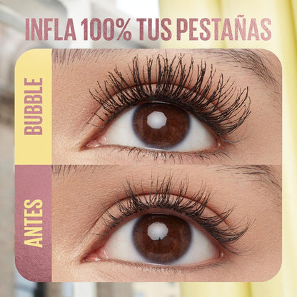Maybelline Colossal Bubble Máscara de Pestañas, Volumen 24H, WTP, 10 ml