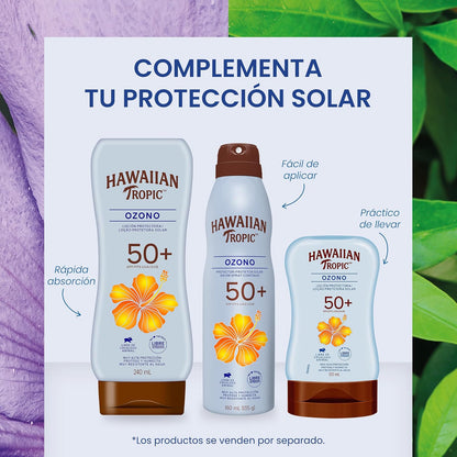 Hawaiian Tropic Ozono Protector Solar 50+ FPS Loción de 240 ml