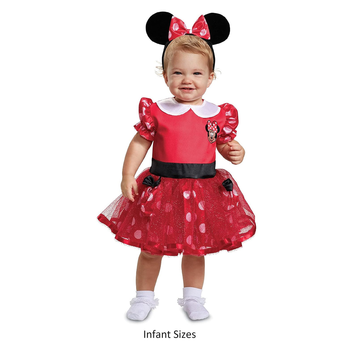 Disguise Disney Minnie Mouse - Disfraz para niña, talla roja/(2T)