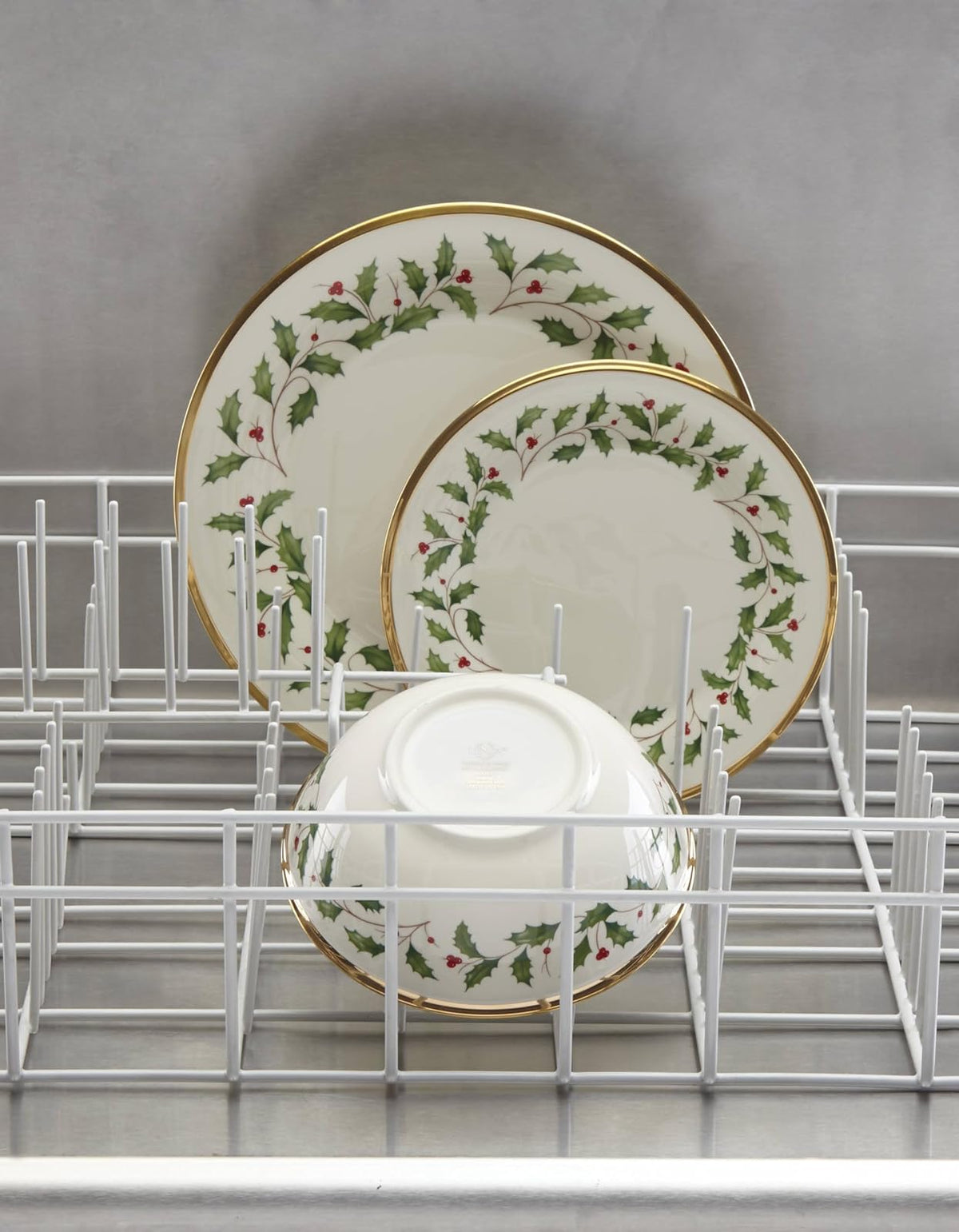 Lenox Holiday - Plato de ensalada, 1 unidad