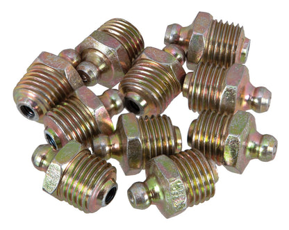 Performance Tool Adaptadores para engrasar (Paquete de 10), SAE, 1/4" - 10pc