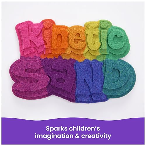 Kinetic Sand, el Juguete sensorial de Arena moldeable, Rosa, 907 g, Bolsa con Cierre hermético, a Partir de 3 años