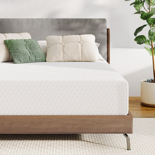Novilla Colchón tamaño Individual, colchón de Espuma viscoelástica de 10 | Para apoyo equilibrado y alivio de presión, comodidad de enfriamiento para refresco nocturno, colchón certificado CertiPUR-US