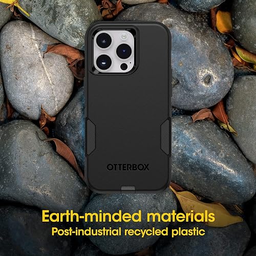 OtterBox COMMUTER SERIES para iPhone 14 Pro (ONLY) - NEGRO | Funda delgada y protectora para iPhone, de doble capa, absorción de impactos