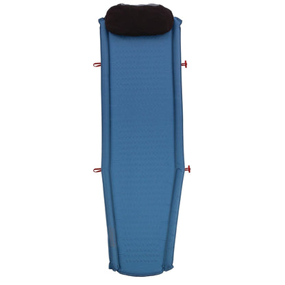 Coleman Silverton - Almohadilla de Dormir autoinflable, Ligera Almohadilla de Camping con Bolsa de Almacenamiento de Almohadas, cómoda Alfombrilla de Dormir con Parachoques Laterales para Evitar Que